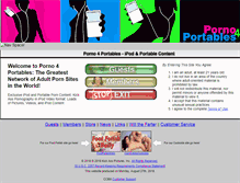 Tablet Screenshot of porno4portables.com